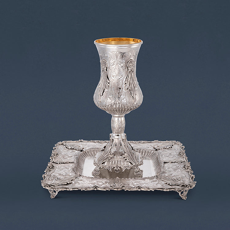 ELIYAHU CUP With Tray