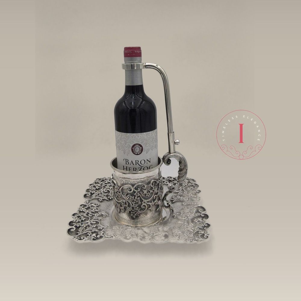 wine Holder (With a tray) Sovrano