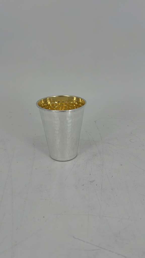 KIDDUSH CUP 5 OZ HAMMERED
