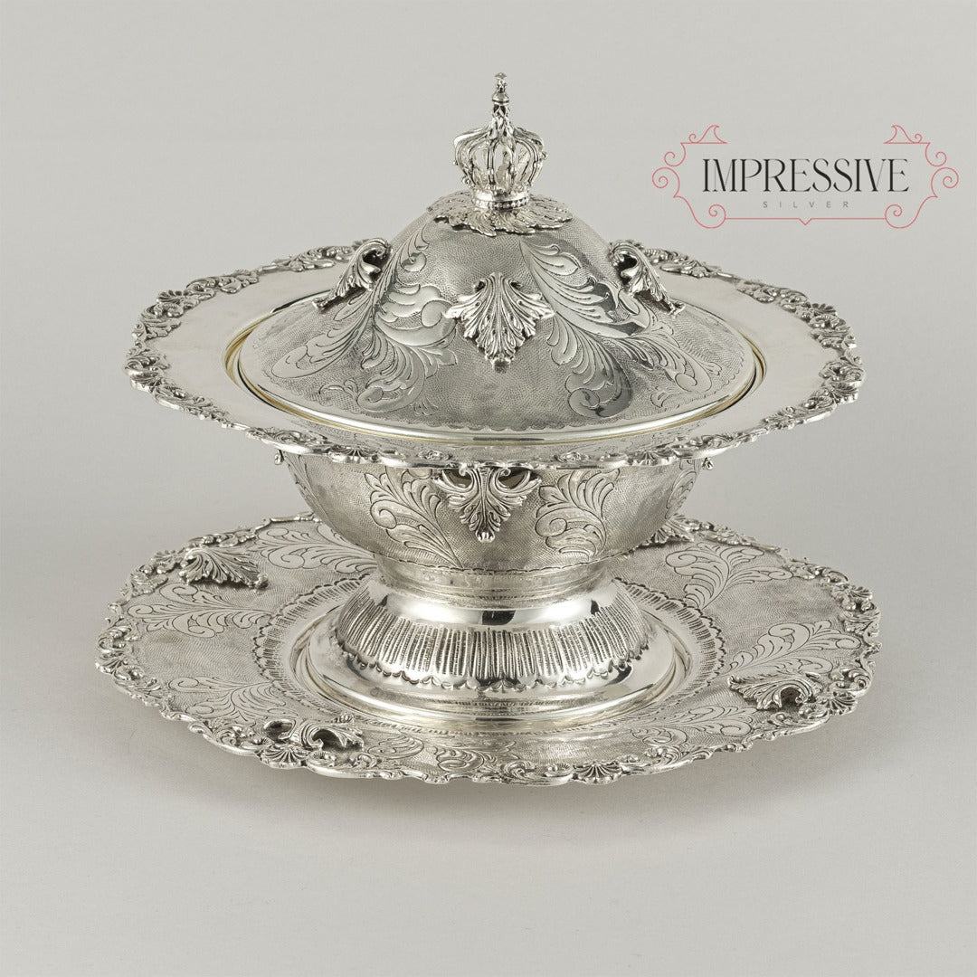 Soup Bowl With A Tray