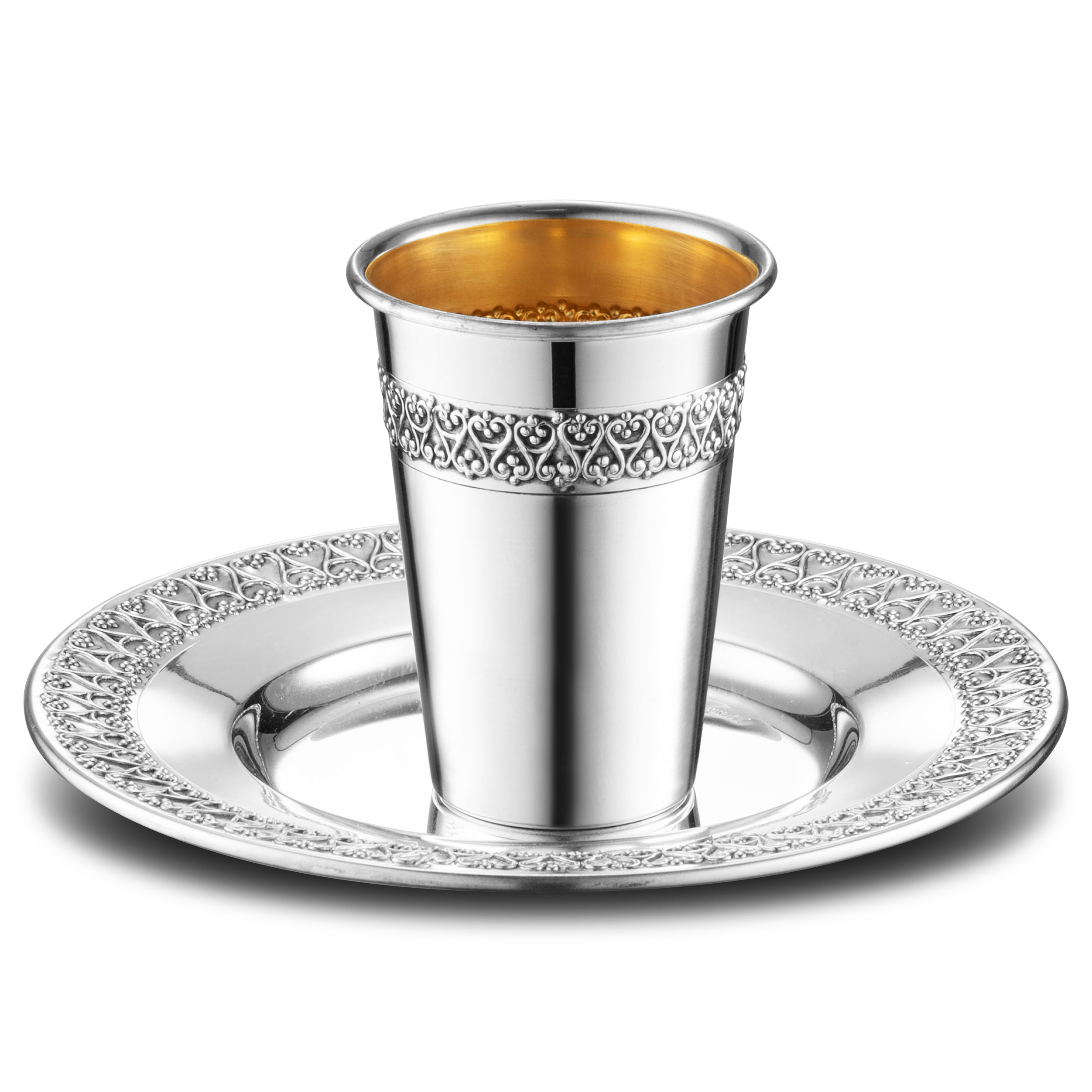 Kiddush Cup MKCR03 impressive silver