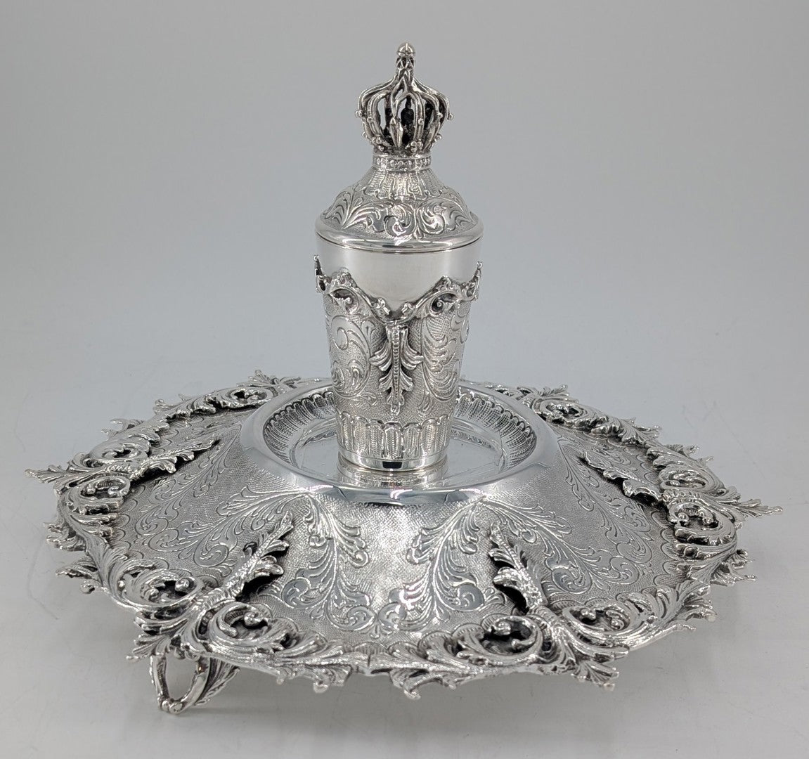Kiddush Cup On Leg