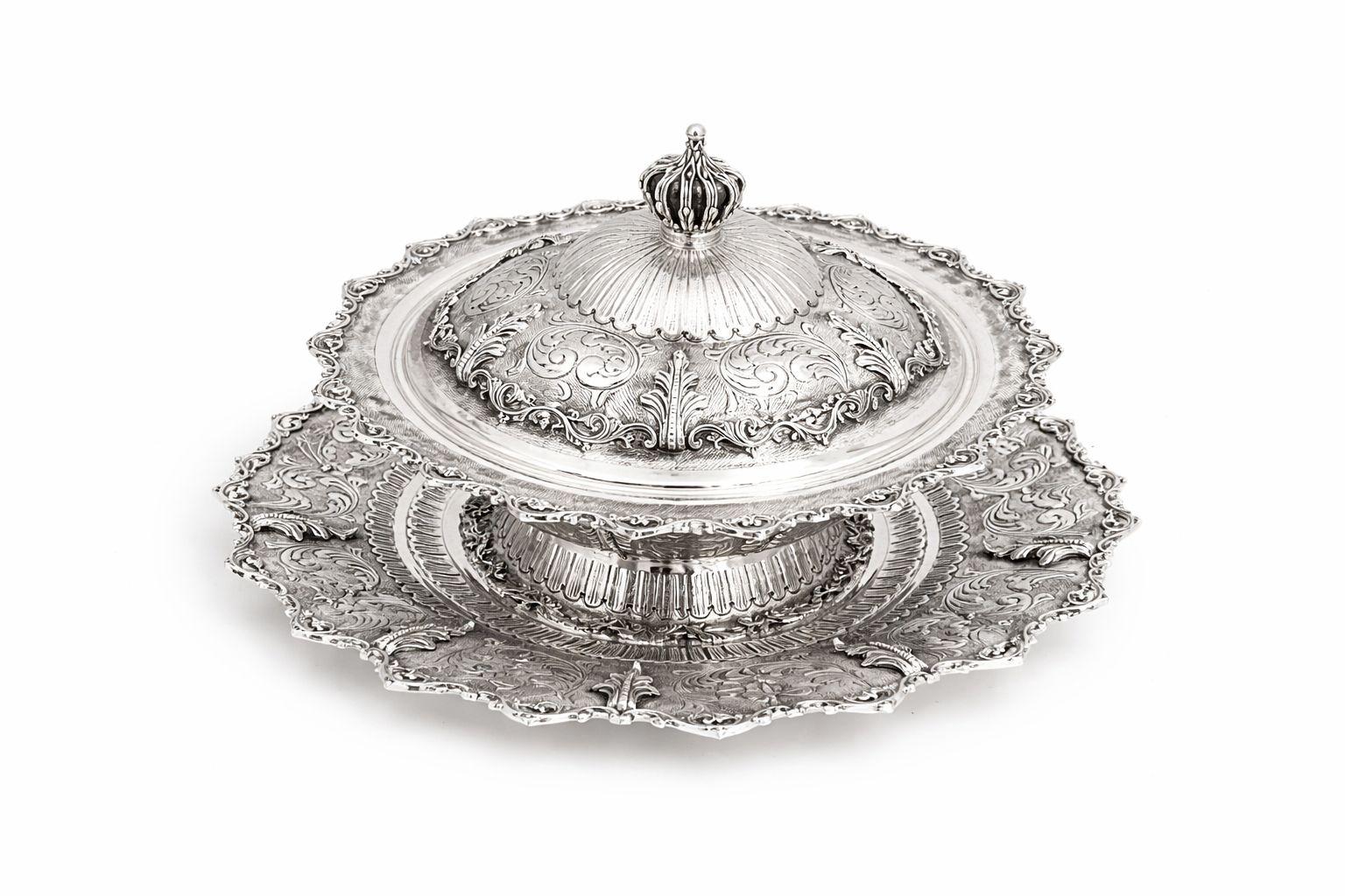 Soup Bowl With Tray Large