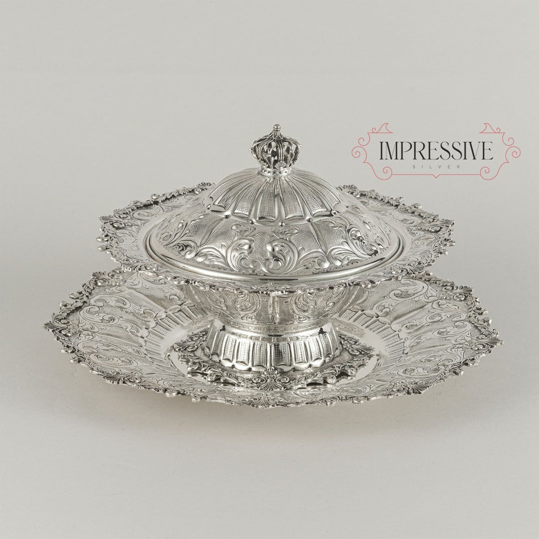 Soup Bowl With A Tray (Medium)