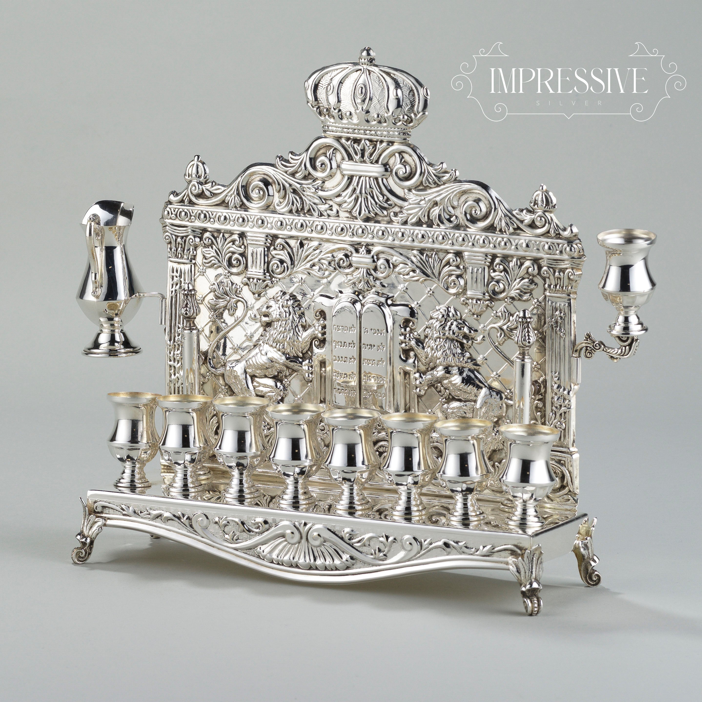 Wall Menorah - Small - WMS01