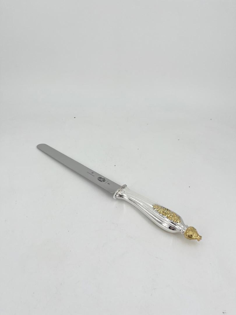 Knife With Gold (Non Serreded Victorix)