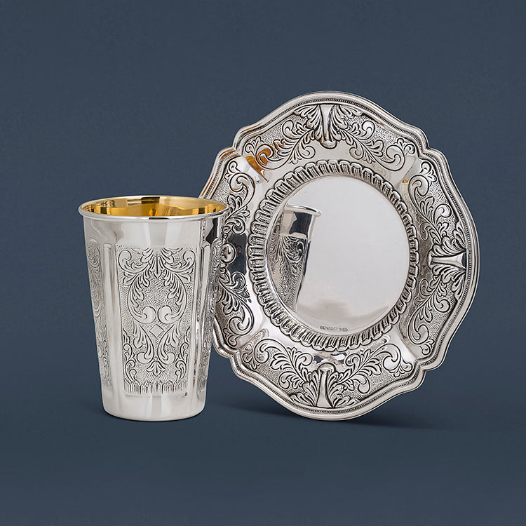 Kiddush Cup Set Bar Mitzva