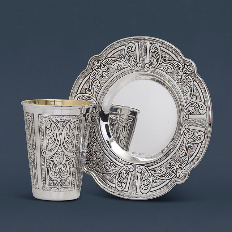 Kiddush Cup Bar Mitzvah Set