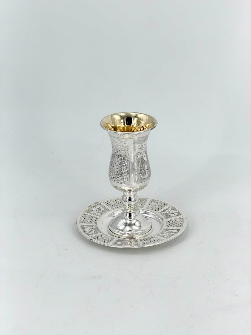 Kiddush Cup With Stem