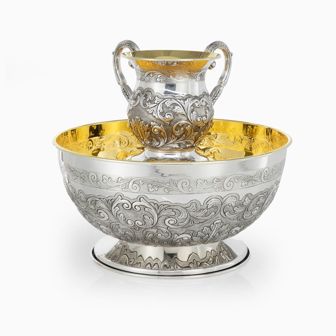 Washing Cup Silver Jumbo
