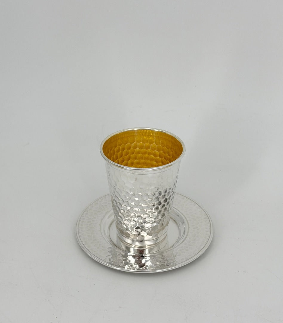 KIDDUSH CUP ONLY 5 OZ HAMMERED Set