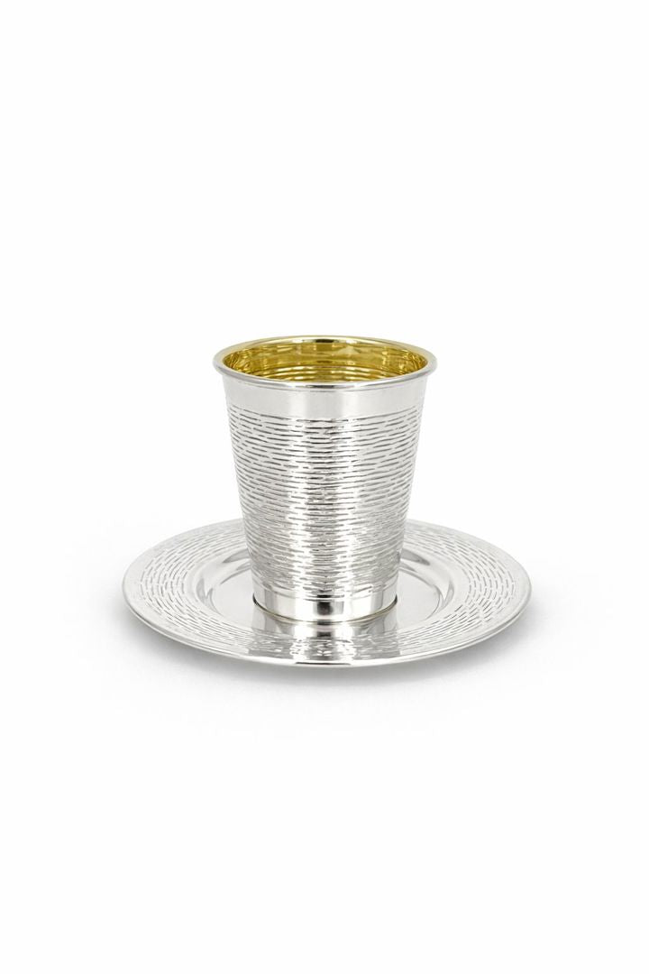 Shuir Kiddush Cup set 4 oz