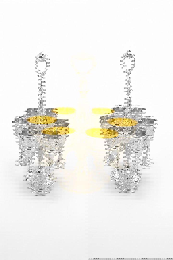 Liquor Set Of Six On Stand