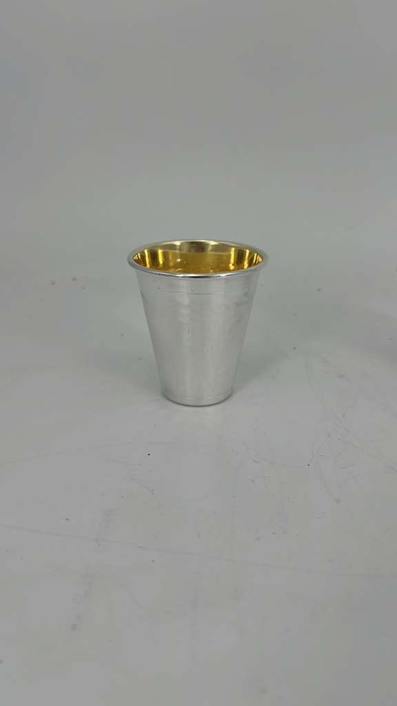 KIDDUSH CUP 3 OZ HAMMERED
