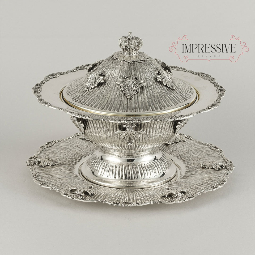 Soup Bowl With A Tray