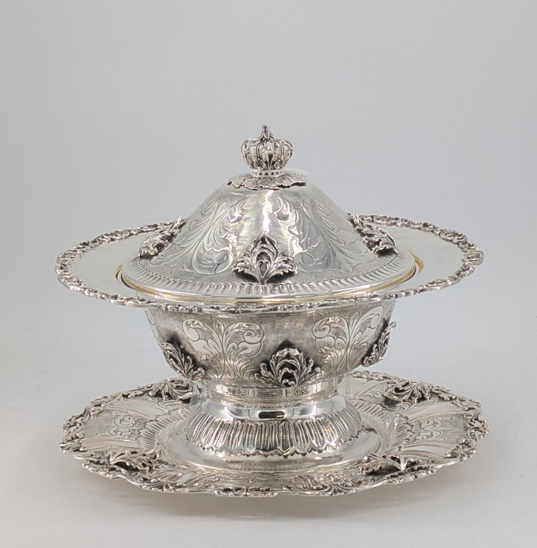 Soup Bowl With A Tray