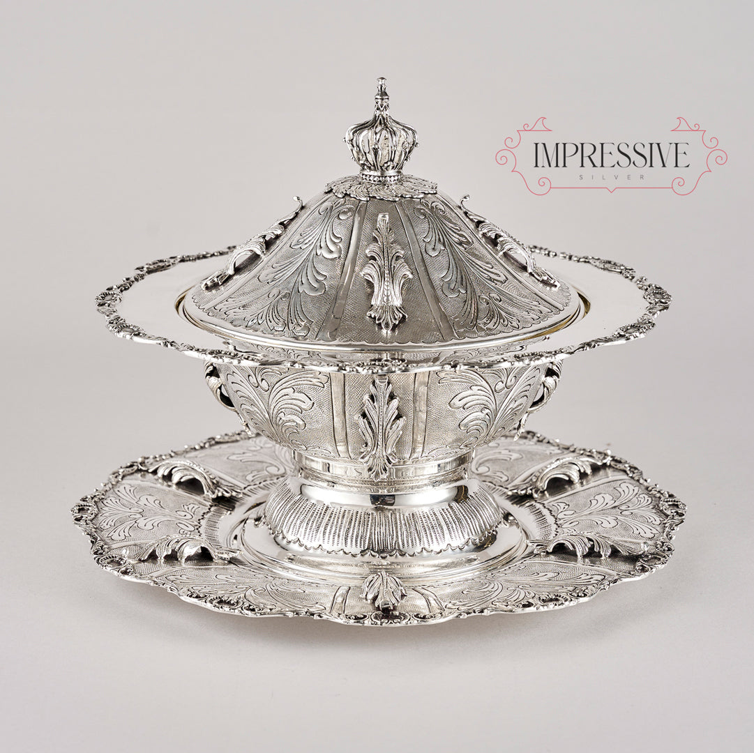 Soup Bowl With A Tray