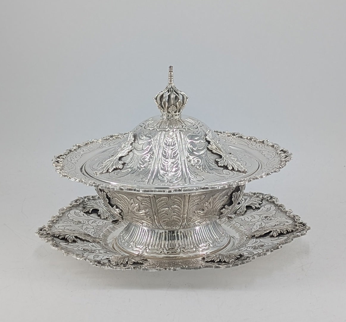 Soup Bowl With A Tray