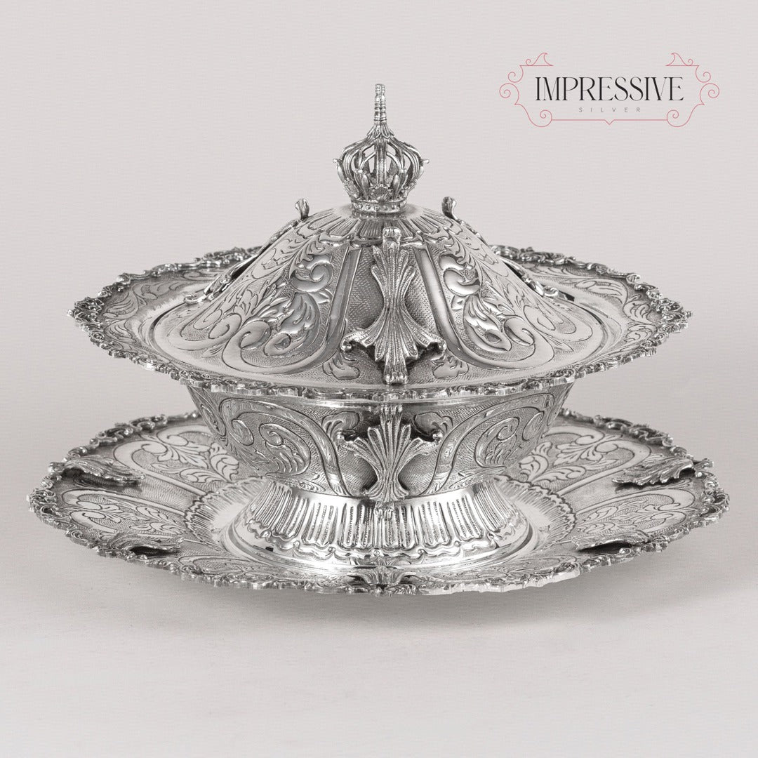 Soup Bowl With A Tray