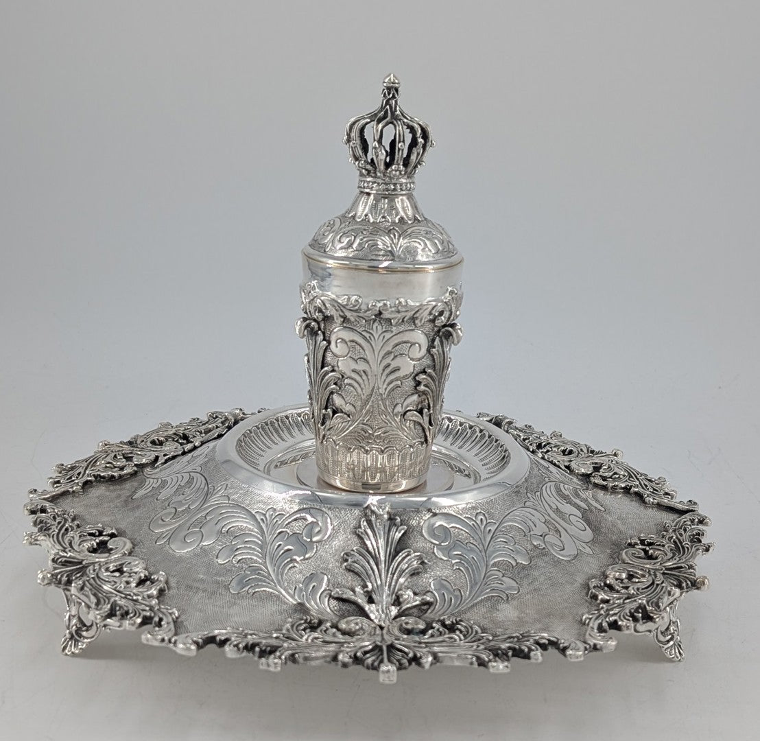 Kiddush Cup On Leg