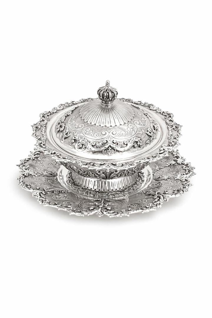 Soup Bowl With Tray Medium