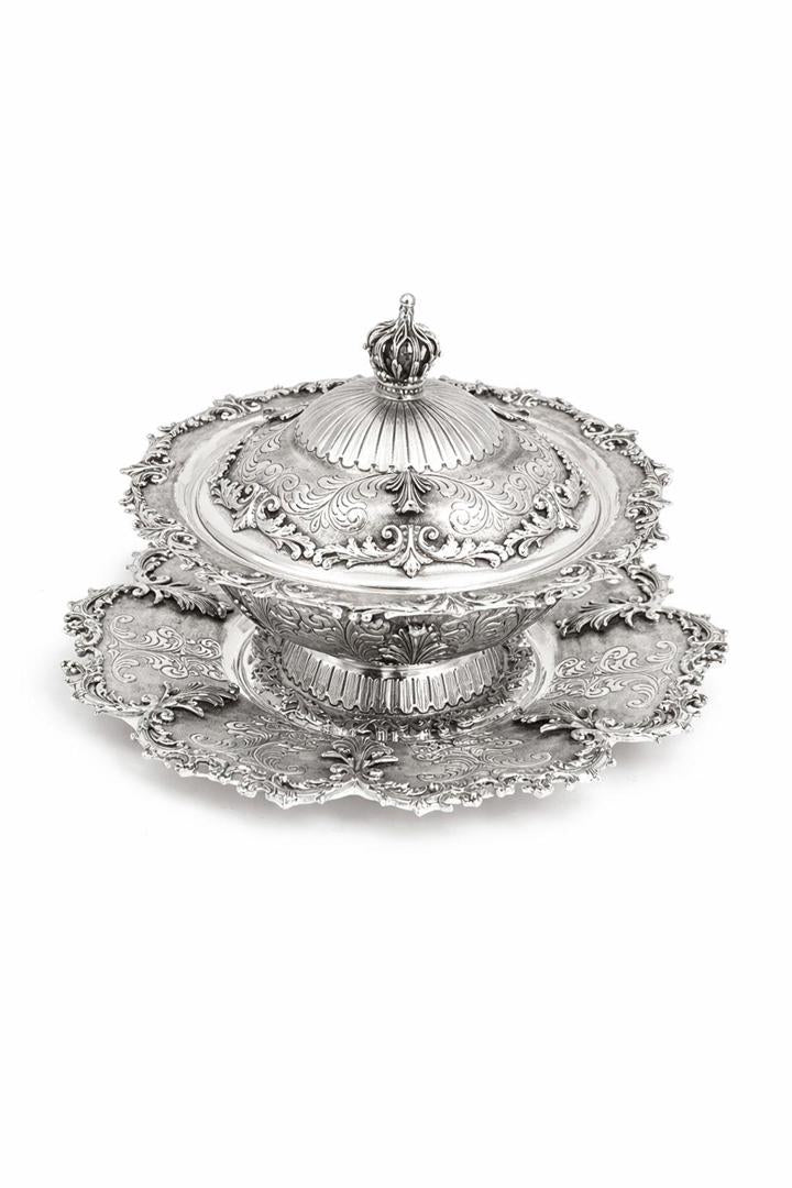 Soup Bowl With Tray Medium