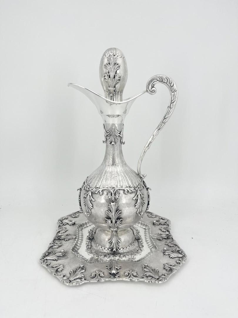 Wine Bottle With Tray
