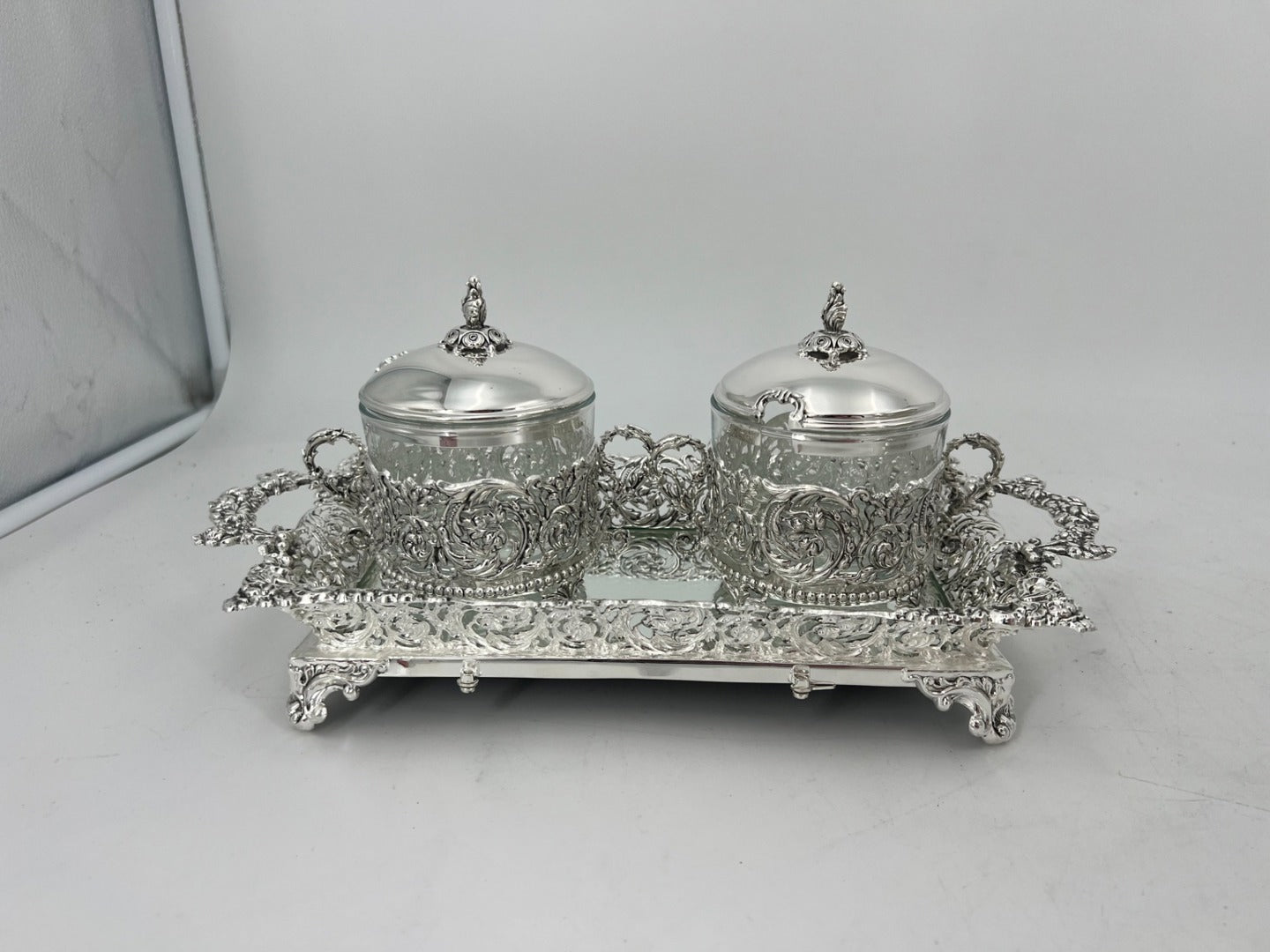 Salt with Charoses Dish