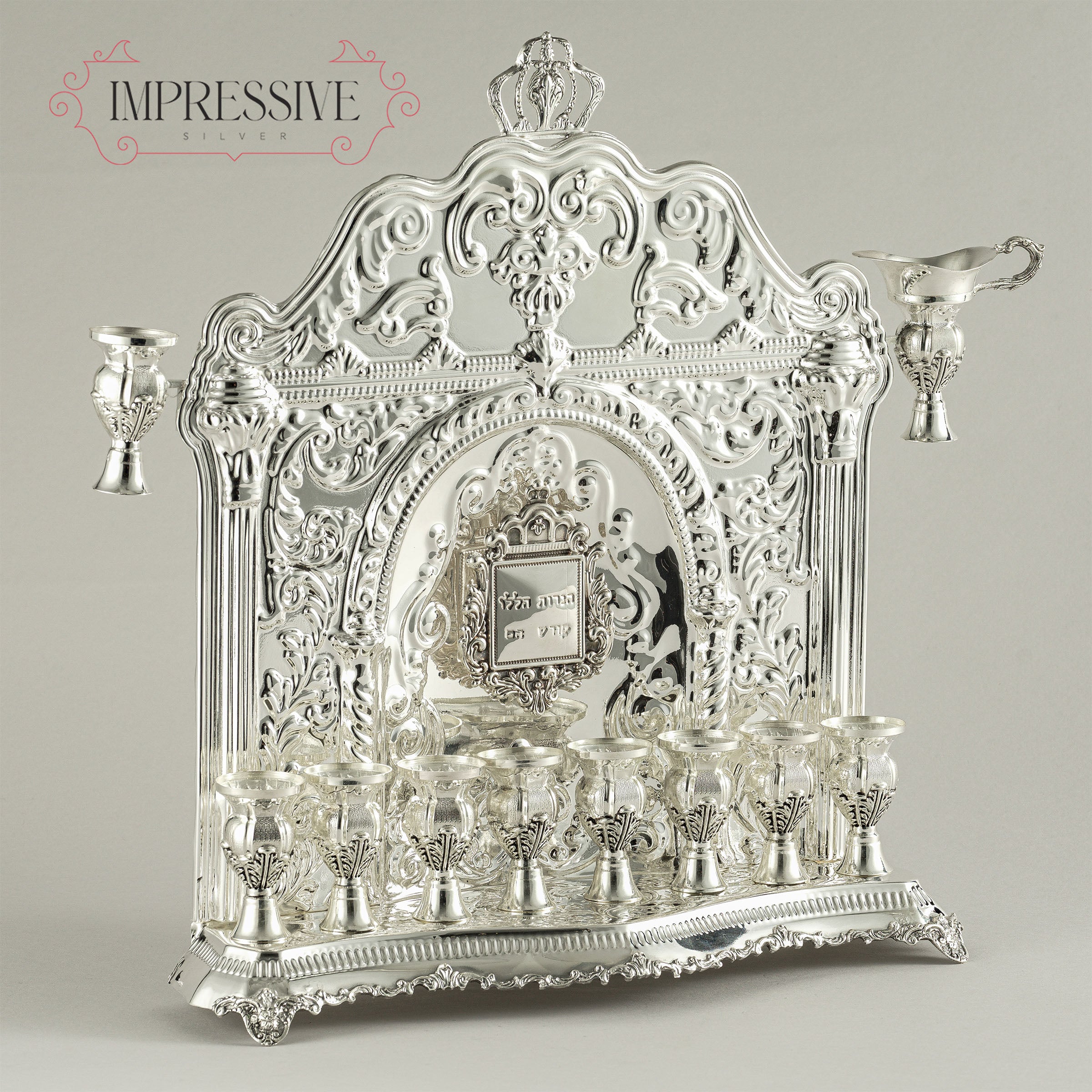 Wall Menorah -  WMMP03